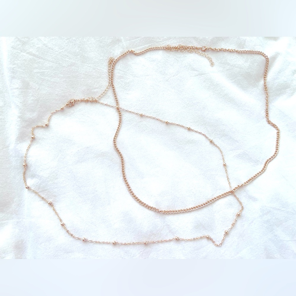 New Women’s Gold Waistband Jewelry 2 Pieces